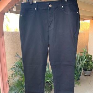 Black High Rise Skinny Jeans